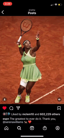 Serena GIF by ESPN