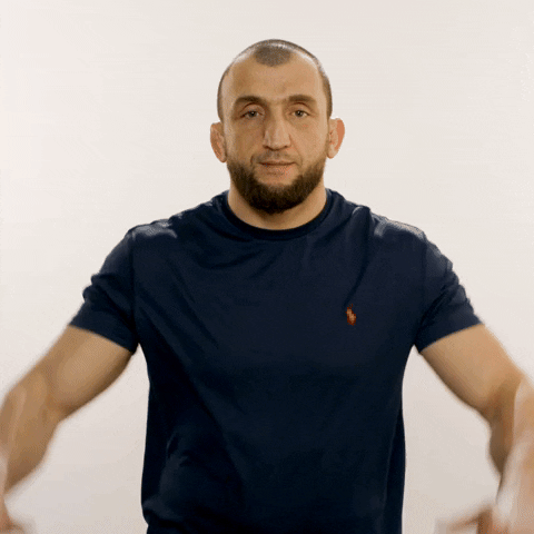 Mixed Martial Arts Thumbs Down GIF by UFC