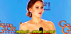 golden globes hello GIF