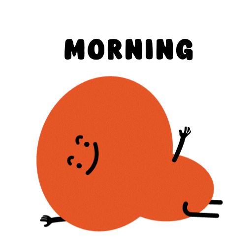 Good Morning Sticker by KompacPlus