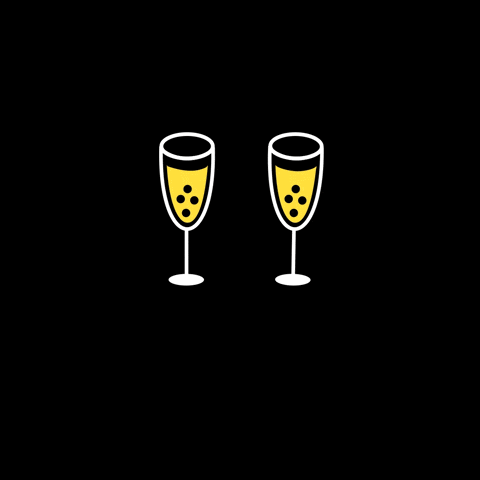 Happy New Year Birthday GIF by Jessica Lau