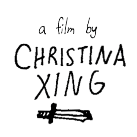 Christina Xing Sticker by SIMIAN.LA