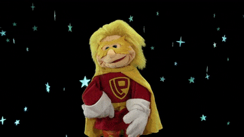 Stars Banner GIF by Living Puppets