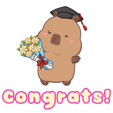 Happy Well Done Sticker