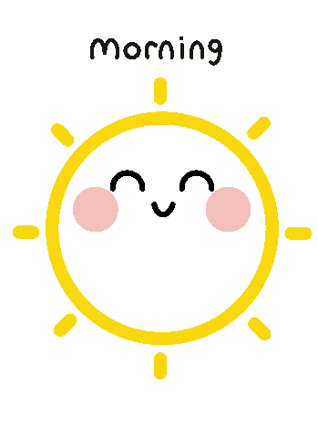 Happy Good Morning Sticker