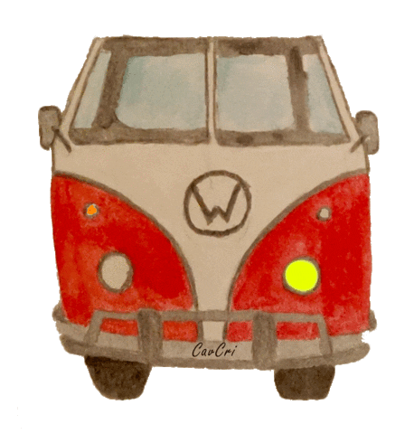 Volkswagen Volks Sticker by Vento di Grecale