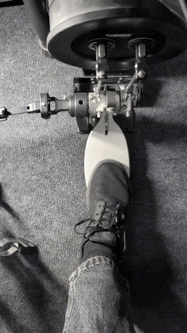 e-drums heel toe technique