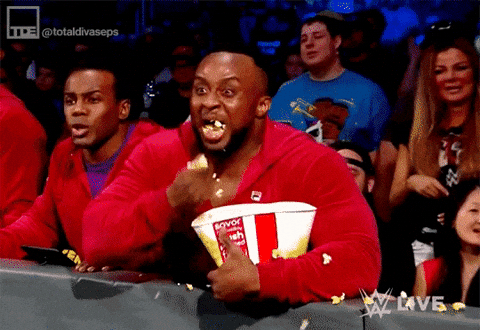 drama popcorn GIF