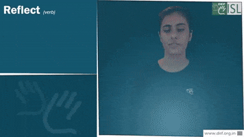 Reflect Sign Language GIF by ISL Connect