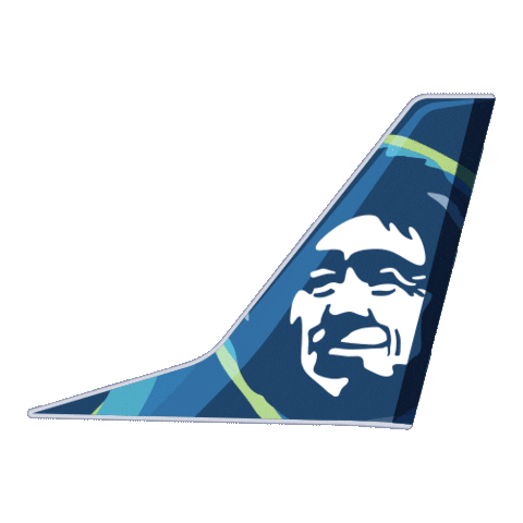 Travel Plane Sticker by Alaska Airlines