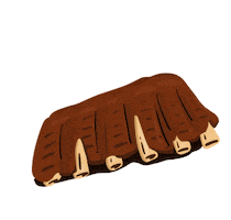 Ribs and Burgers Sticker