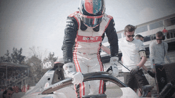 Jumping Get Out GIF by ROKiT Venturi Racing