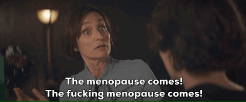 Kristin Scott Thomas Menopause GIF by Vulture.com - Find & Share on GIPHY