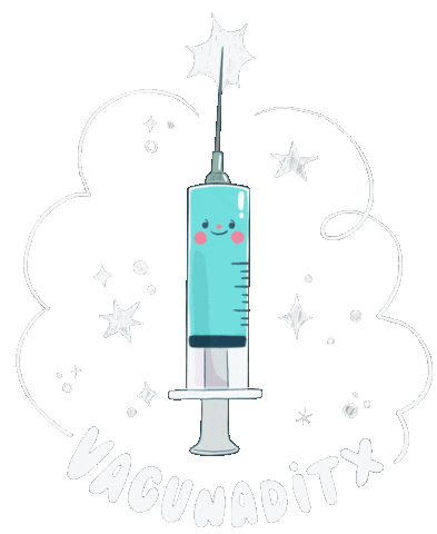 Shot Vaccine Sticker