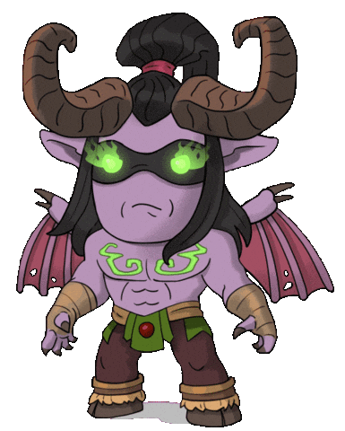 Blizzard Horns Sticker by Hearthstone
