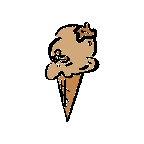 Icecream Cone Sticker by Ample Hills Creamery