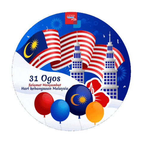 National Day Malaysia Sticker by CNI