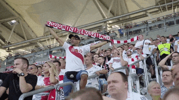 Football Singing GIF by ŁKS Łódź