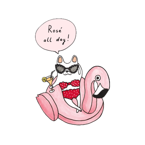 French Bulldog Summer Sticker by Fine Frenchie