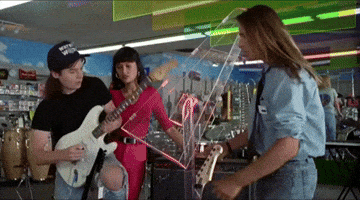 Waynes World Party Time GIF by HUPChallenge