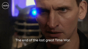 Christopher Eccleston Dalek GIF by Doctor Who