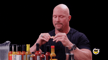 Steve Austin Wings GIF by First We Feast: Hot Ones