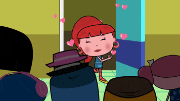 In Love Hearts GIF by Cartoon Network Asia