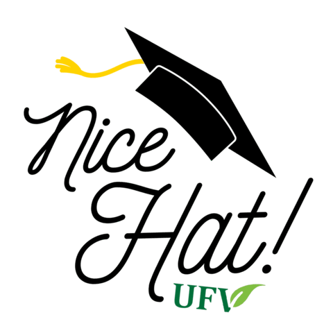 Congrats Celebrating Sticker by The University of the Fraser Valley