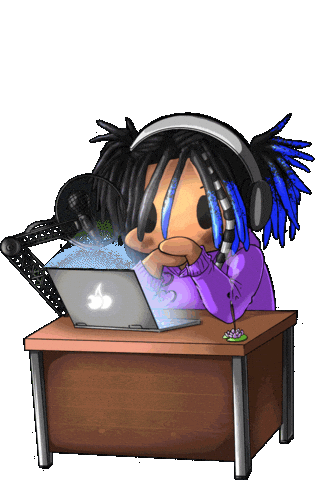 Laptop Lotus Sticker