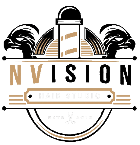 Nvision Hair Studio Sticker