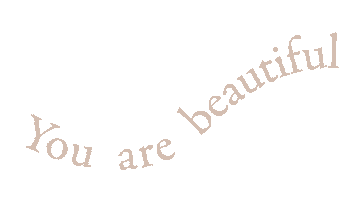 You Are Beautiful Skincare Sticker by Casa Selva