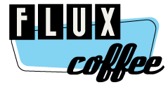 Logo Sign Sticker by Flux Coffee