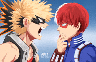 My Hero Academia Argument GIF