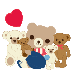 20 Cute Teddy Bears Gif