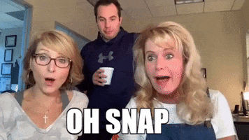 Oh Snap GIF by Chicks on the Right - Find & Share on GIPHY
