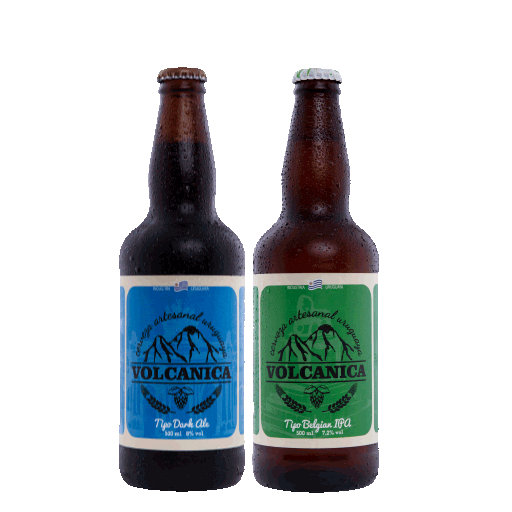 Volcánica Cerveza artesanal Sticker