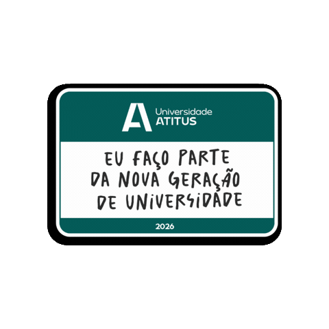 Universidade Sticker by Atitus Educação
