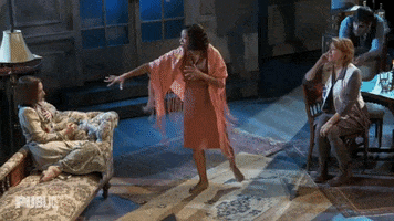 Grace Gummer Shake GIF by The Public Theater