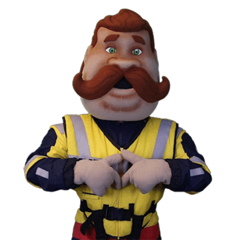 Rescue Thumbs Up Sticker by KNRM