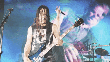 Rock Out Live Music GIF by Disturbed