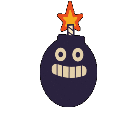 Bomb Tabletop Sticker by Tranjis Games