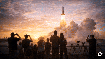 To The Moon Crypto Meme GIF by LitVM