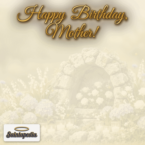 Happy Birthday GIF by Saintapedia