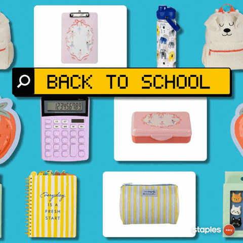 Back To School GIF by Staples Canada