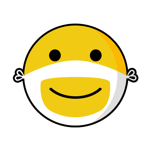 Emoji Mask Sticker by Universia