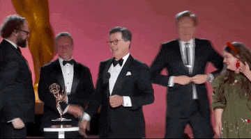 Stephen Colbert Comedy GIF by Emmys