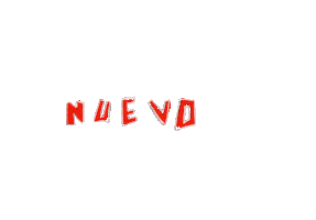 Typography Nuevo Sticker