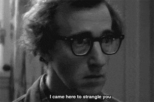 mad woody allen GIF by hoppip