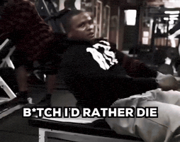 Angry Gym GIF