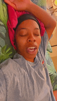 Rolling out of bed!